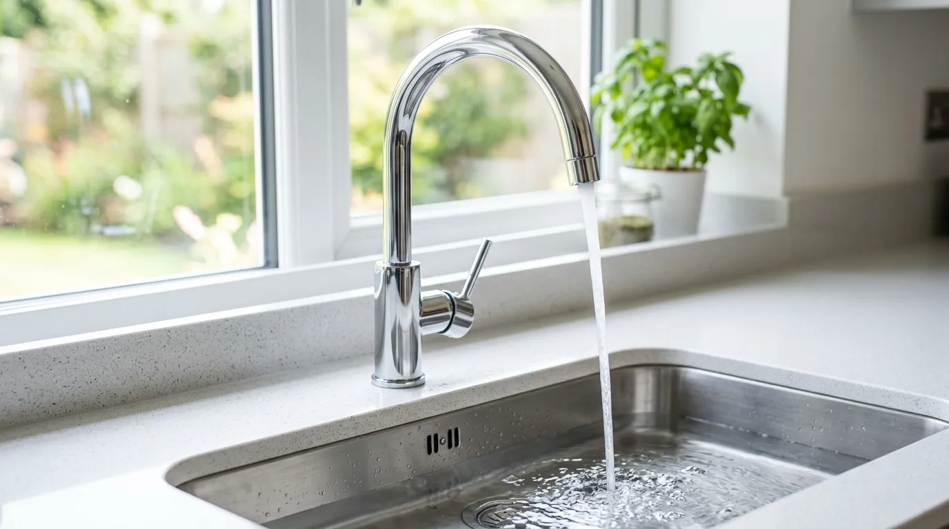 Local Plumbing Master Pros same day plumber fixing a faucet in Sault Ste. Marie, MI